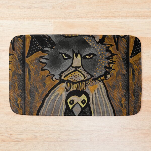Item preview, Mean Cat in Quarantine designed and sold by Sarah Curtiss.