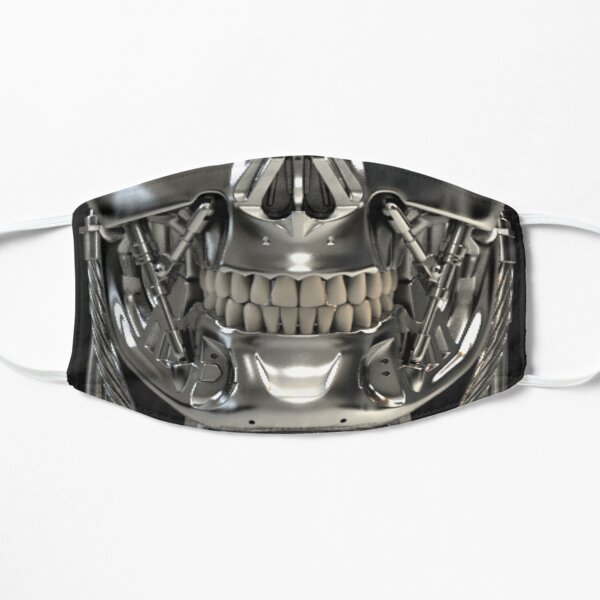 Skeleton robot Flat Mask