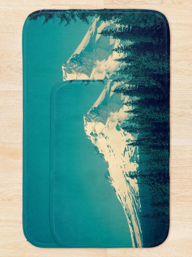 Alternate view of Mount Hood, Oregon Bath Mat