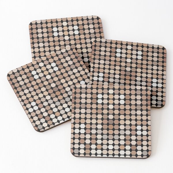 Item preview, Geometric sequins hexagon sequins pattern designed and sold by Joie-et-Poesie.