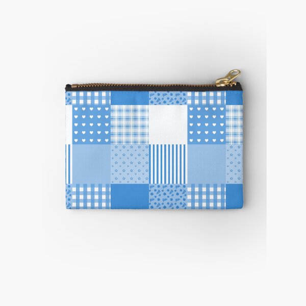 Item preview, Blue and White Patchwork designed and sold by LahaskaArt.