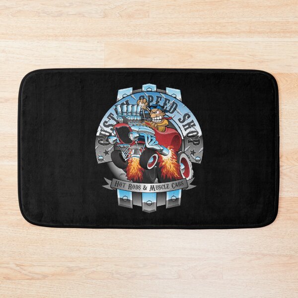Item preview, Custom Speed Shop Hot Rods and Muscle Cars Illustration designed and sold by hobrath.