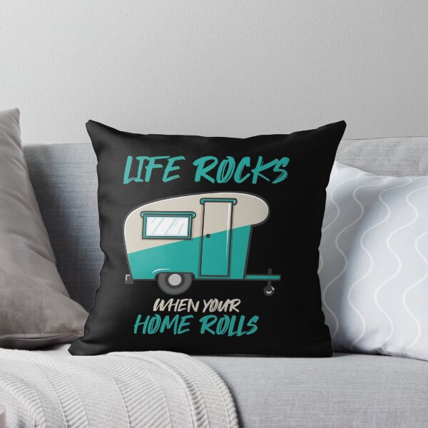 Item preview, At home on wheels caravan camping vacation designed and sold by katastrophal.