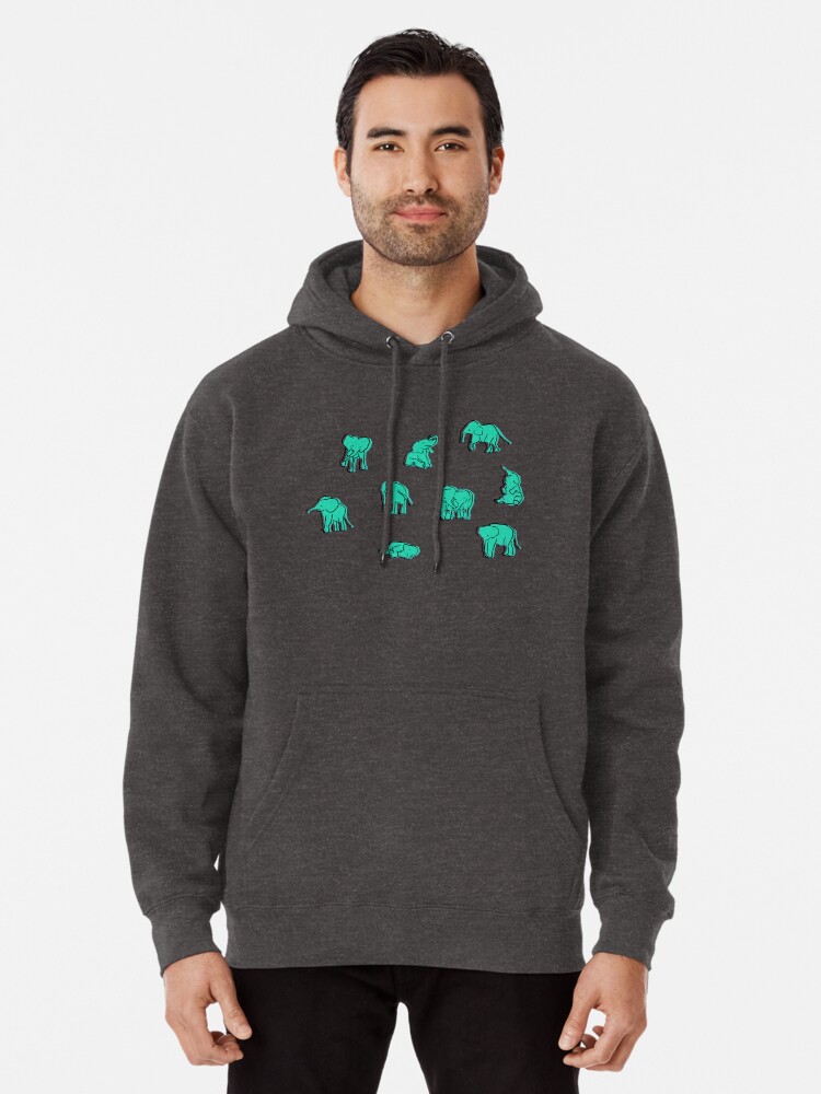 dark mint green hoodie