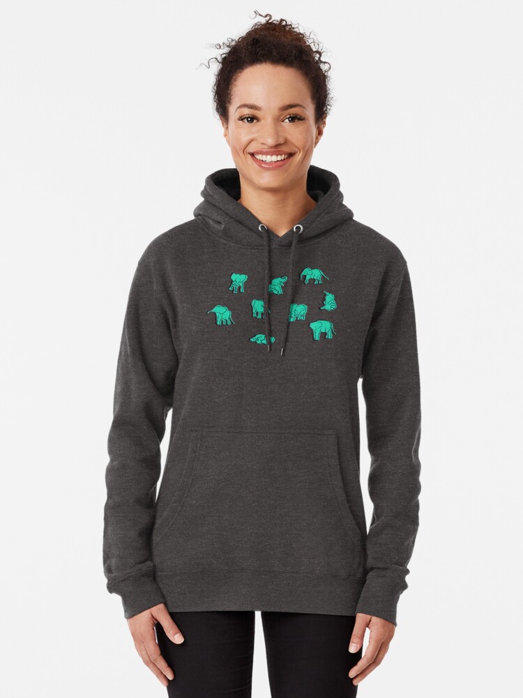 dark mint green hoodie