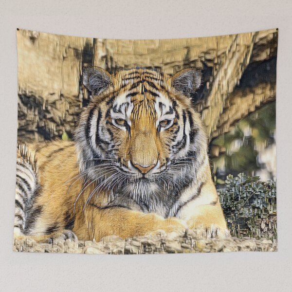 Item preview, AnimalMix Tiger 009 designed and sold by JAMFoto.