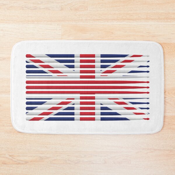 Item preview, United Kingdom drummer drum stick flag designed and sold by hobrath.