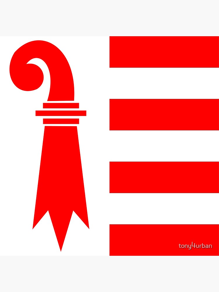 "Flag of Canton of Jura" Sticker by tony4urban Redbubble