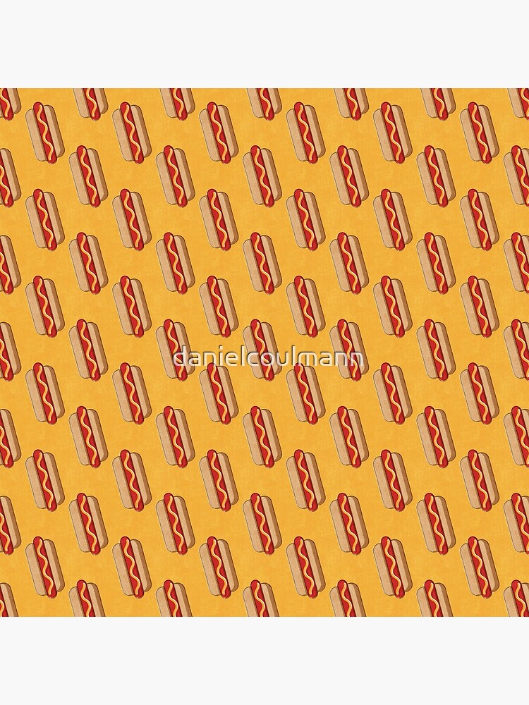 FAST FOOD / Hot Dog - pattern by danielcoulmann