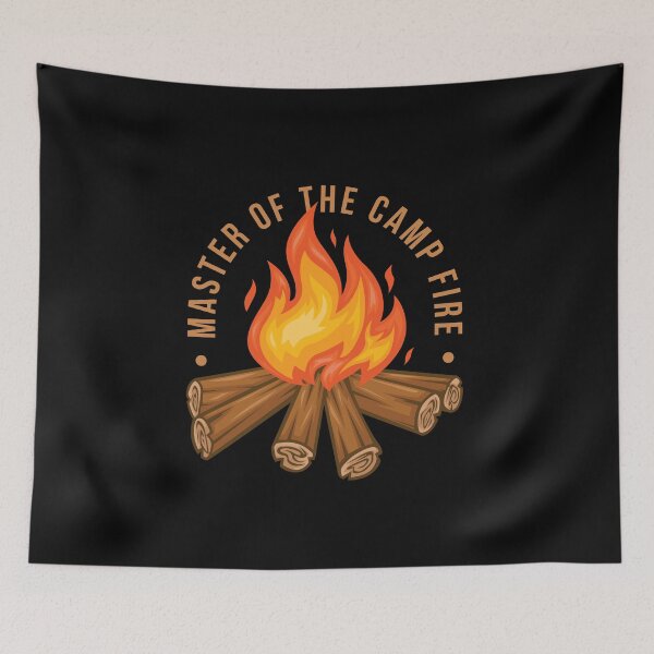 Item preview, Master of the Campfire Camping Hiking Tents designed and sold by katastrophal.