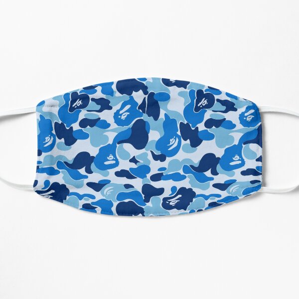 Download Bape Blue Camo Mask By B14ck Redbubble PSD Mockup Templates