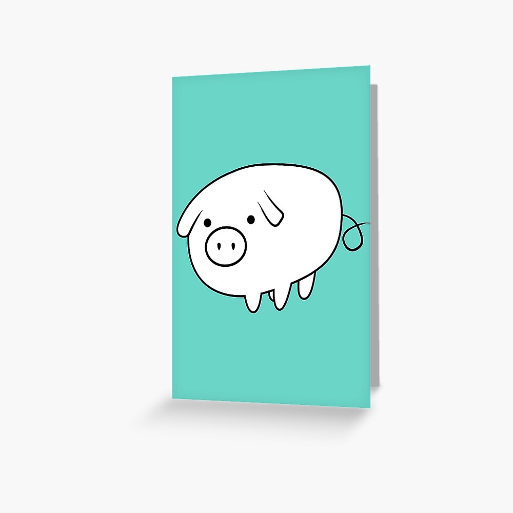 Brook S Piggy Design One Piece Chapter 540 Greeting Card By Langstal Redbubble