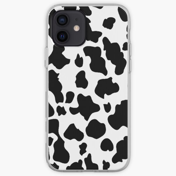 COW PRINT PATTERN MacBook, laptop case, mug, pillow, top, phone case iPhone Soft Case