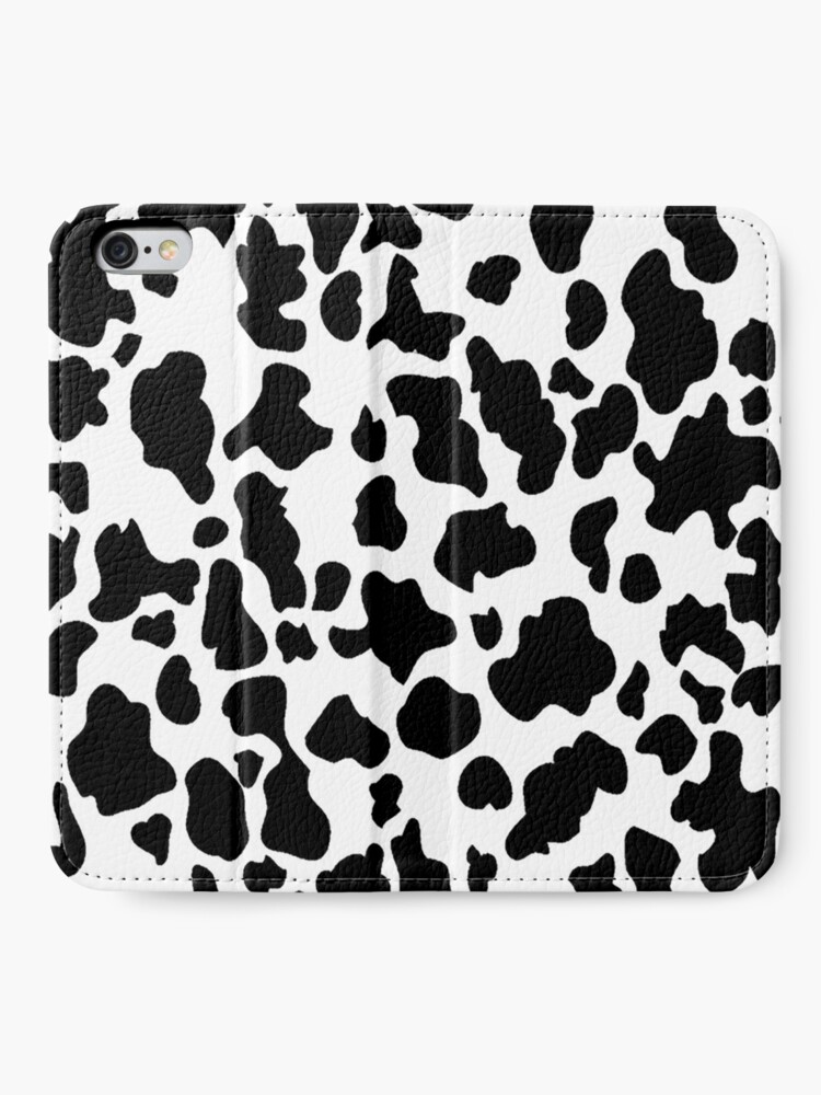 cow print wallet
