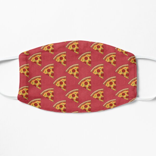 FAST FOOD / Pizza - pattern Flat Mask