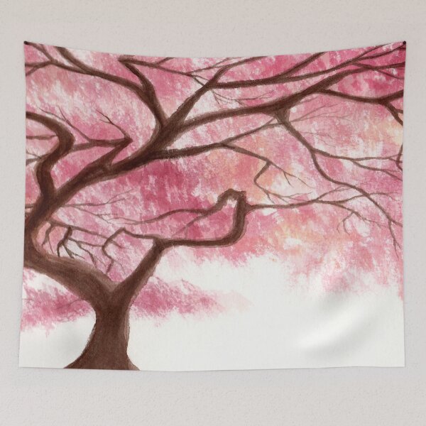 Item preview, Watercolor Japanese Maple Tree designed and sold by DragonsByKris.