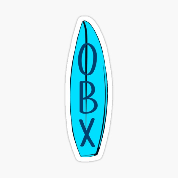 Outer Banks - OBX Surf Sticker