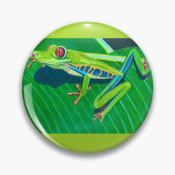 Item preview, Red Eyed Tree Frog designed and sold by AdamGTask.