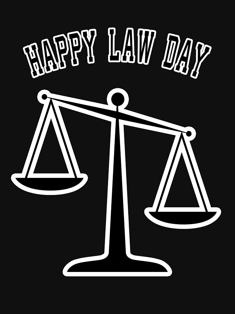 "Happy law day gift international law day" Tshirt by Waleedw