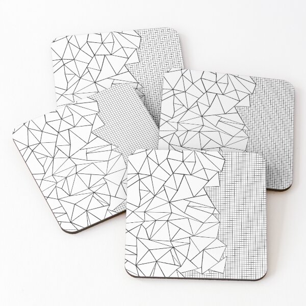 Item preview, Abstraction Grid on Side designed and sold by ProjectM.