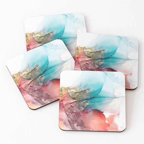 Item preview, Abstract Dragons, Alcohol Ink Painting designed and sold by PrintsProject.