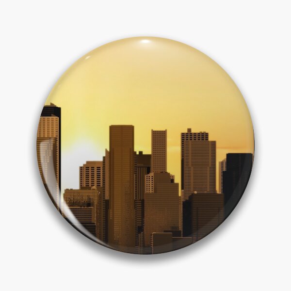 Item preview, Sunrise-sunset city panorama designed and sold by GrandeDuc.