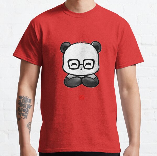Geek Chic Panda Classic T-Shirt