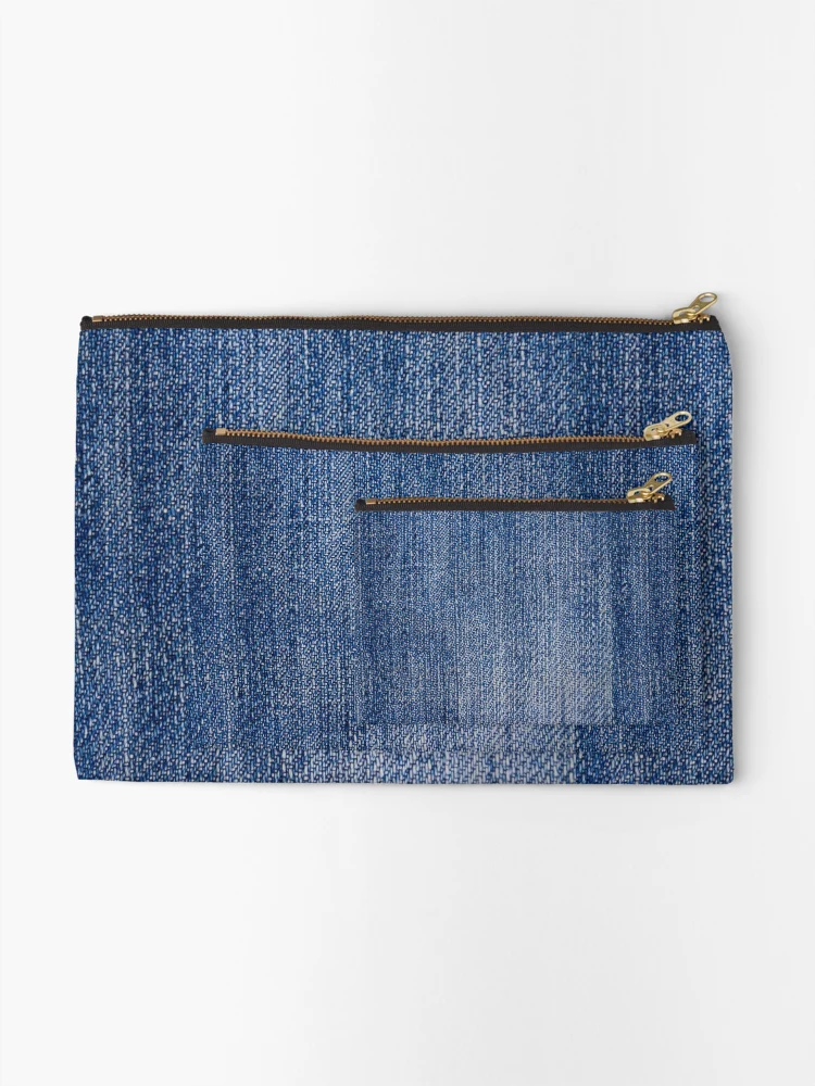Aperçu 2 sur 4. Pochette avec l'œuvre Texture Denim [Roufxis-Rb] créée et vendue par RoufXis.