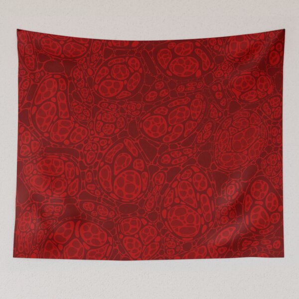 Item preview, Microscopic cells - shade of red designed and sold by Dibujo Divertido.