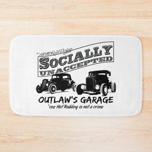 Item preview, Outlaw's Garage. Socially unaccepted Hot Rods light bkg designed and sold by htrdesigns.
