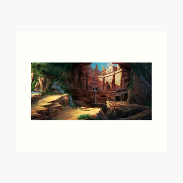 Item preview, Lost City designed and sold by J.K.Roots Art.