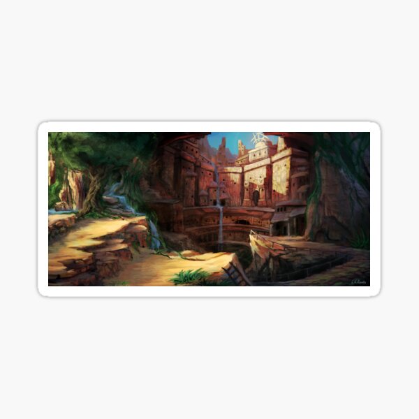 Item preview, Lost City designed and sold by J.K.Roots Art.