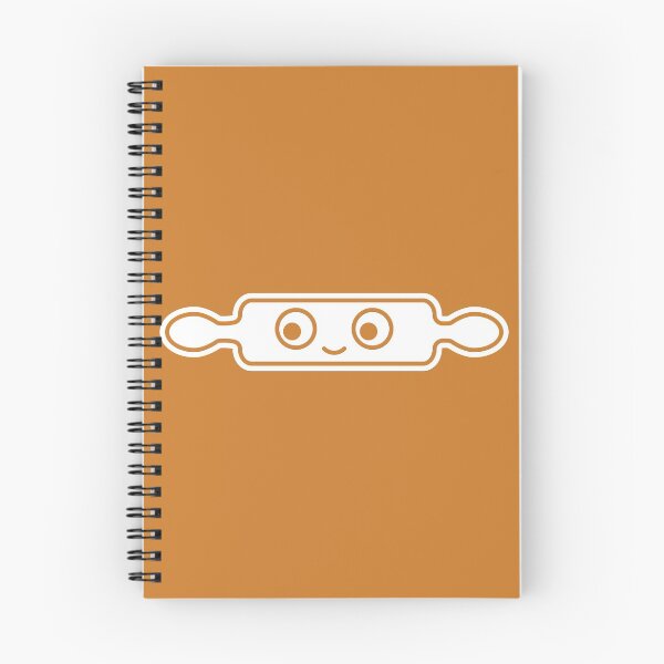 Item preview, Rolling Pin Face on Brown Character Icon Cartoon designed and sold by npdstudio.