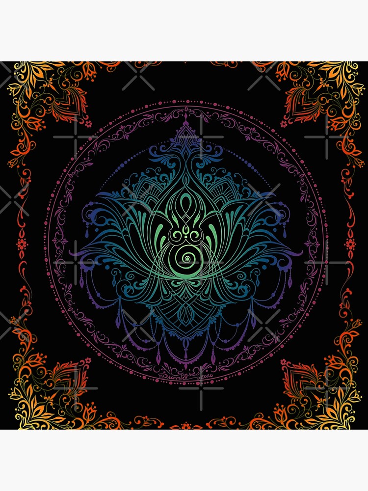 Lotus Goddess in Technicolor Dreamscape by dreamie09