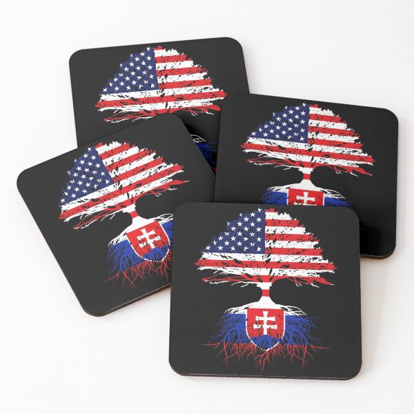 Item preview, Slovakia Roots, Slovakia Slovak USA Flags, Slovakian, US American Naturalization Ceremony Gift For Men Women Kids, designed and sold by maindeals.
