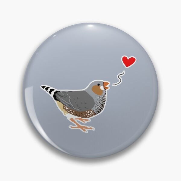 Item preview, Zebra Finch Love designed and sold by Danelle Malan.