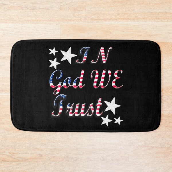 Item preview, Patriotic In God We Trust Red White And Blue designed and sold by Atteestude.
