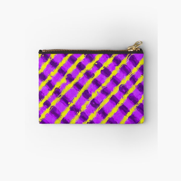 Item preview, line pattern painting abstract background in purple and yellow designed and sold by Mrvell.