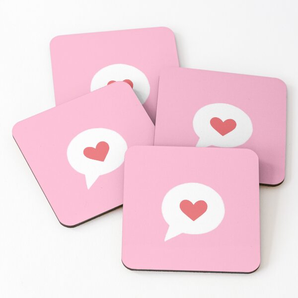 Item preview, Heart Speech Bubble Mask (pink) designed and sold by heidibunny.