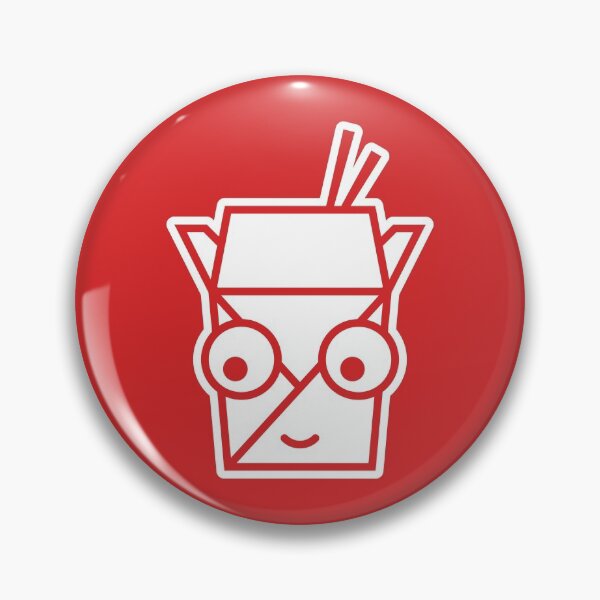 Artikelvorschau, Takeout Food Container Gesicht auf Red Character Icon Cartoon entworfen und verkauft von npdstudio.