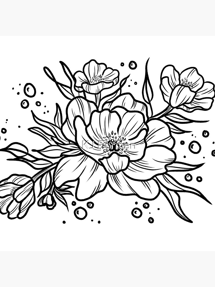 Peonies and Bubbles by kjforman
