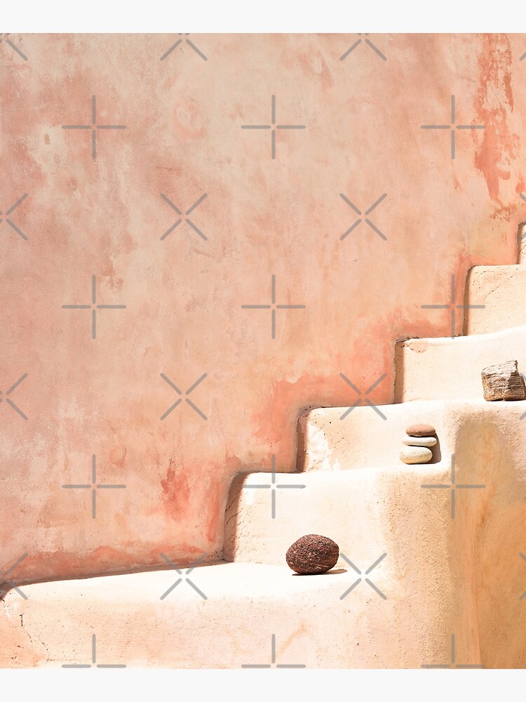 Stairway In Santorini by PrintsProject