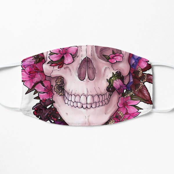 Deadly Beautiful Flat Mask