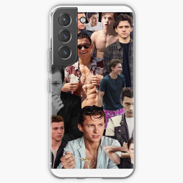 Tom Holland Collage Funda blanda para Samsung Galaxy