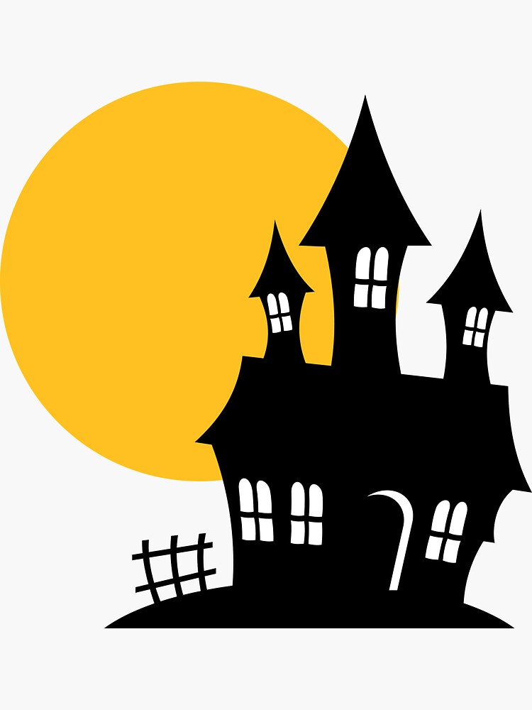 "Is This Witches House Under the Full Moon Haunted? Gift Design