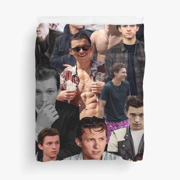 Tom Holland Collage Duvet Cover