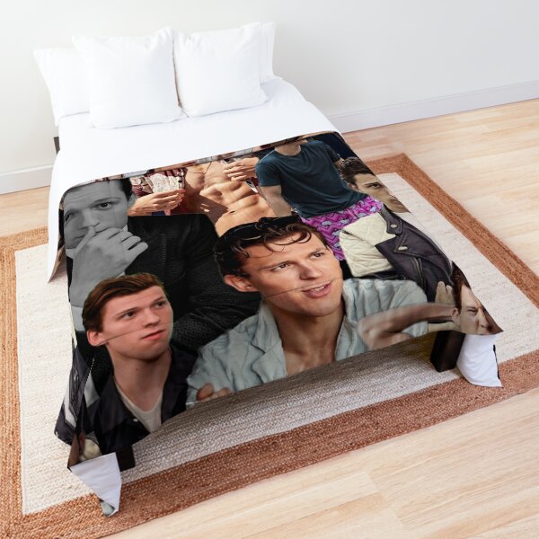 Tom Holland Collage Comforter by drovenove.