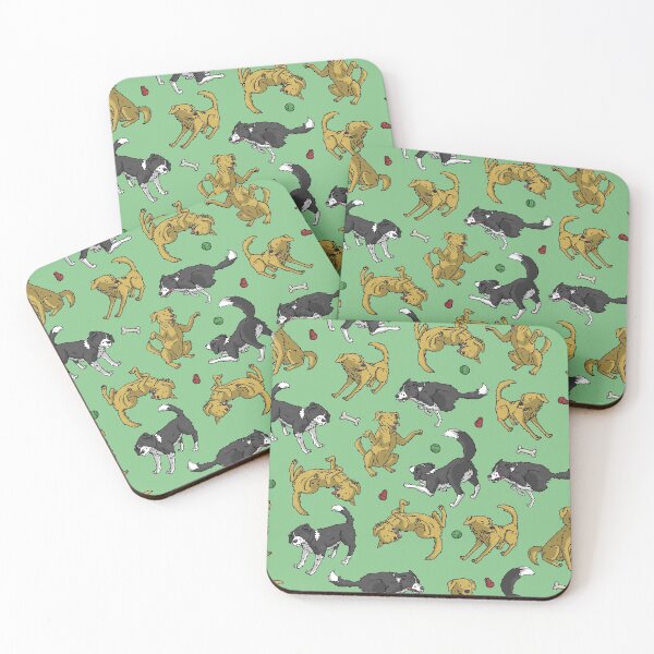 Item preview, Cute Playing Dogs Pattern designed and sold by Joshua Pruner.