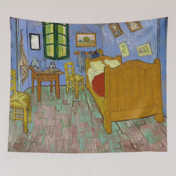 Item preview, Vincent Van Gogh "Bedroom in Arles", 1889 designed and sold by Alexandra Dahl.