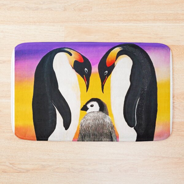 Item preview, `` love '' family Penguin emperor familly Emperor penguin designed and sold by nalyfay.